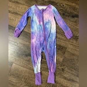 Little Sleepies Purple Tie-Dye